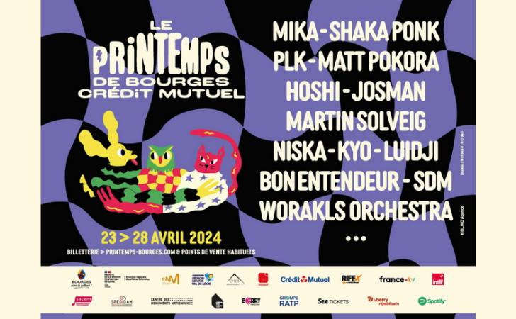 Le Printemps de Bourges est de retour pour son édition 2024.